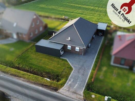 Doppelhaushälfte zur Miete 890 € 3 Zimmer 67 m² 400 m² Grundstück Langefeld Aurich / Langefeld 26607