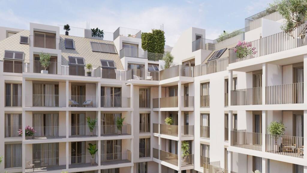 Wohnung zum Kauf - Erstbezug 378.700 € 2 Zimmer 36,7 m² 6. Geschoss Siebenbrunnengasse 44 Wien 1050