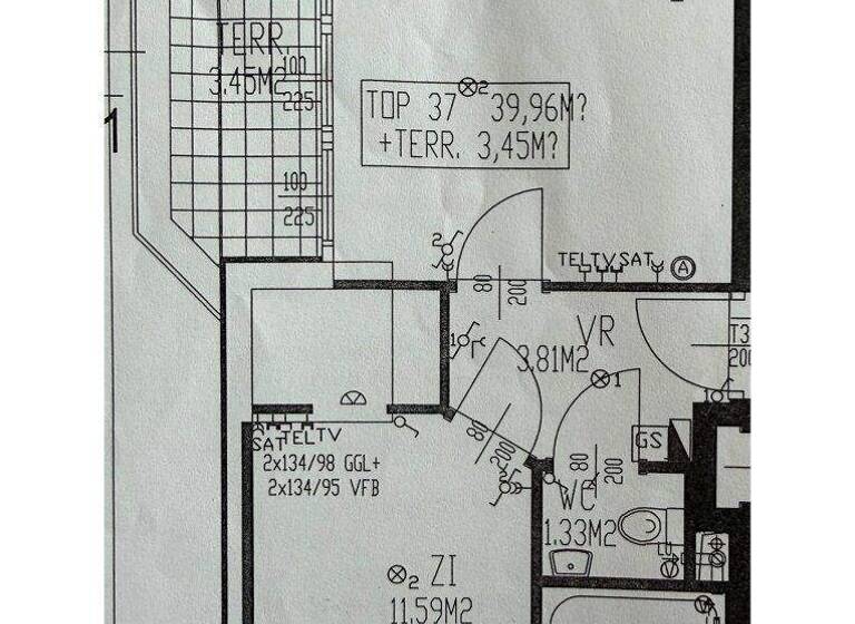Wohnung zum Kauf 319.000 € 2 Zimmer 40 m² 7. Geschoss Wiedner Hauptstraße Wien,Margareten 1050