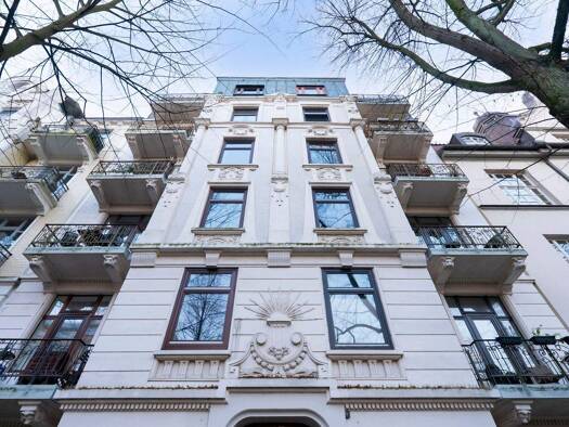 Studio zum Kauf 529.000 € 2 Zimmer 61 m² Harvestehude Hamburg 20144