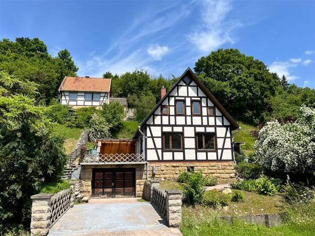 Einfamilienhaus zum Kauf 149.000 € 6 Zimmer 160 m² 1.400 m² Grundstück Brückenstraße 26 Nazza Nazza 99826