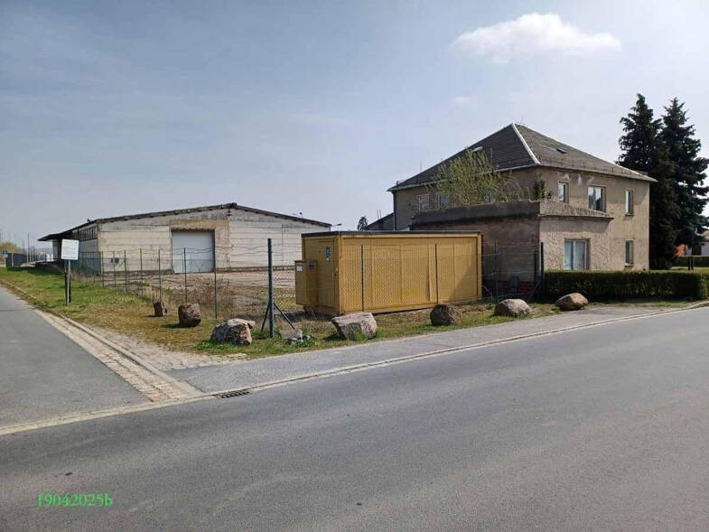 Lagerhalle zur Miete provisionsfrei 5.700 € 980 m² Lagerfläche Bahnhofstraße 48 Lampertswalde Lampertswalde 01561