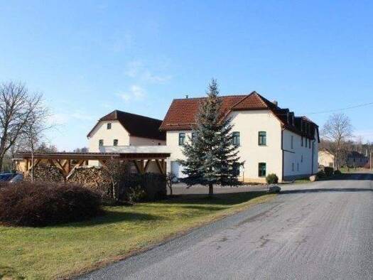 Bauernhaus zum Kauf als Kapitalanlage geeignet 560.000 € 17 Zimmer 450 m² 8.000 m² Grundstück Geheege Geroda 07819