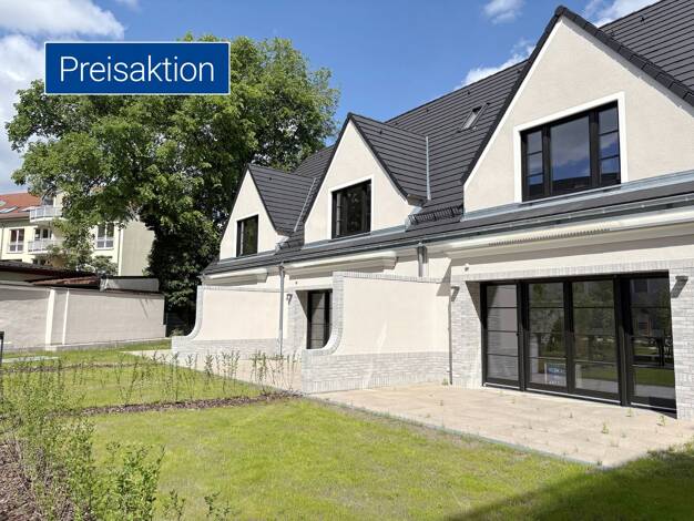 Reihenmittelhaus zum Kauf - Erstbezug provisionsfrei 869.000 € 5,5 Zimmer 151,9 m² 146 m² Grundstück frei ab sofort Hämmerlingstraße 132 Köpenick Berlin 12555