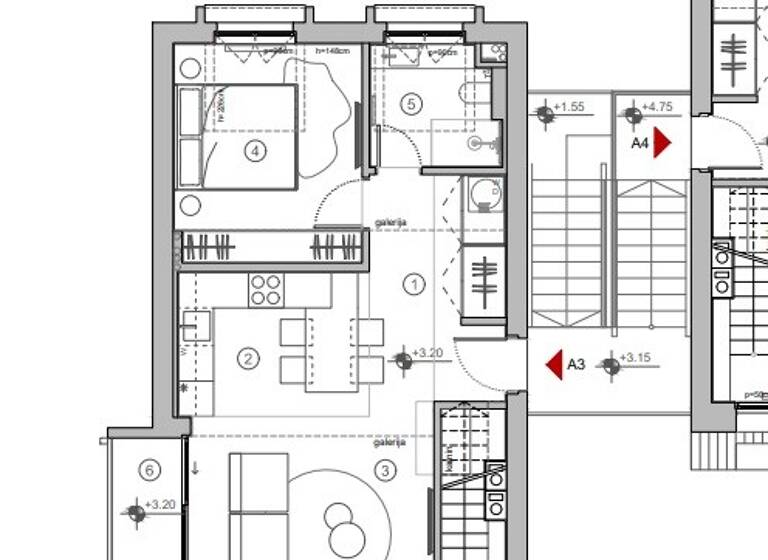 Bungalow zum Kauf 350.000 € 3 Zimmer 73,1 m² Kolasin 81210