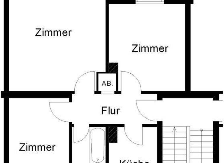 Wohnung zur Miete 1.007 € 3 Zimmer 64,9 m² 2. Geschoss frei ab 28.06.2026 Gotenstr. 141 Plittersdorf Bonn 53175