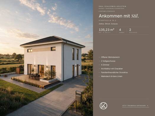 Haus zum Kauf 558.600 € 4 Zimmer 135,2 m² 731 m² Grundstück Rieseby 24354