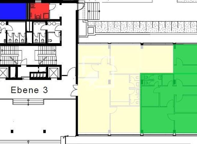 Bürogebäude zur Miete provisionsfrei 9,50 € 433 m² Bürofläche Innenstadt Fürth 90762