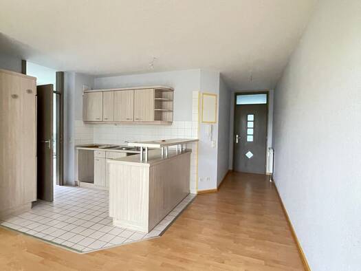 Wohnung zur Miete 500 € 2 Zimmer 44,3 m² EG Lindenpark 6 Burghausen-Rückmarsdorf Leipzig 04178