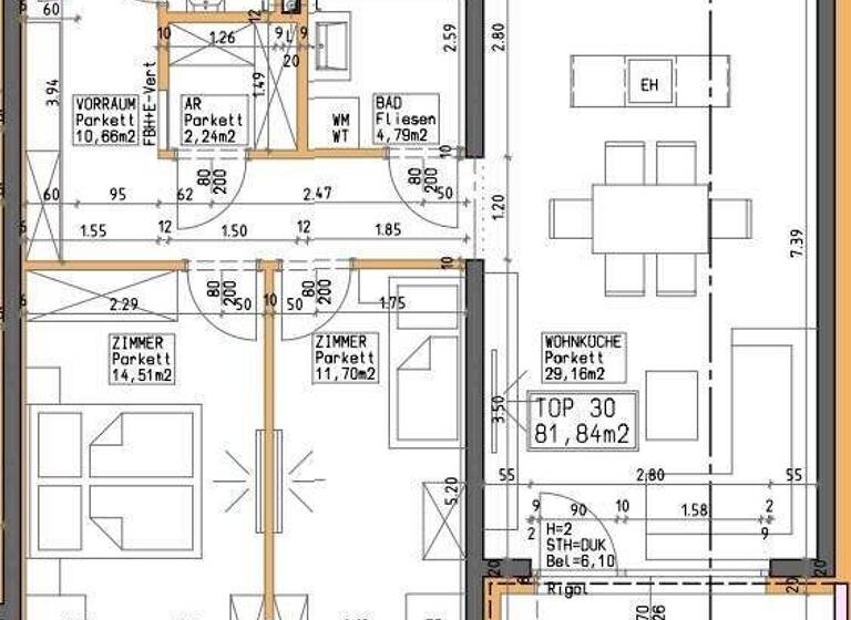 Wohnung zum Kauf provisionsfrei 340.200 € 3 Zimmer Hollabrunn 2020