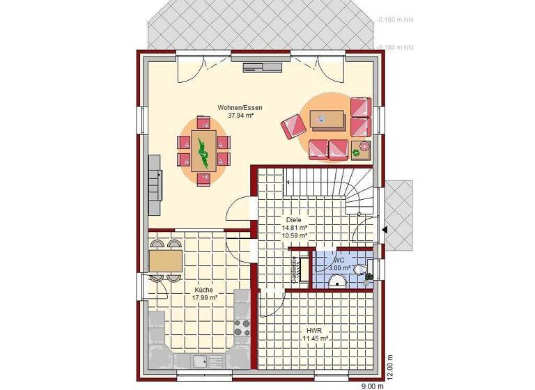 Einfamilienhaus zum Kauf 1.103.000 € 5 Zimmer 173 m² 684 m² Grundstück frei ab sofort Sasel Hamburg 22393