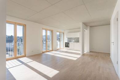 Wohnung zur Miete - Neubau 1.105 € 2 Zimmer 59,1 m² 3. Geschoss frei ab sofort Lumper Höhe 2/1 Innenstadt Ravensburg 88212