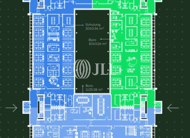 Bürofläche zur Miete provisionsfrei 9,50 € 13.531 m² Bürofläche teilbar ab 400 m² Neukeferloh Grasbrunn 85630