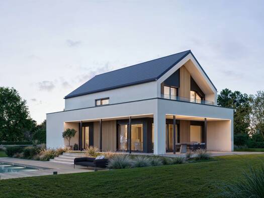 Villa zum Kauf 613.500 € 4 Zimmer 102,6 m² 817 m² Grundstück Am Hang Schönfeld Schönfeld 01561