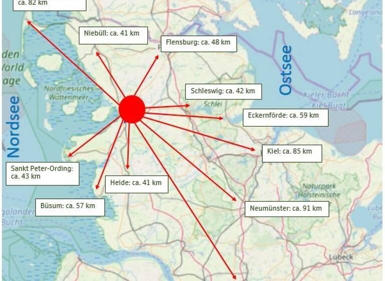 Wohnung zum Kauf 945.000 € 3 Zimmer 135 m²<br/>Wohnfläche 2.<br/>Geschoss Husum Husum 25813