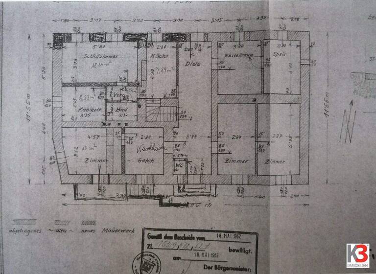 Bauernhaus zum Kauf 279.000 € 7 Zimmer 157 m² 1.463 m² Grundstück Unterthörl 9602