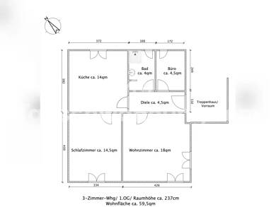 Wohnung zur Miete Tauschwohnung 1.300 € 3 Zimmer 67 m² 1. Geschoss Obergiesing München 81541