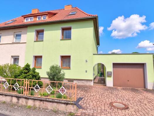 Doppelhaushälfte zum Kauf 99.900 € 6 Zimmer 110 m² 582 m² Grundstück Mühlhausen Mühlhausen 99974
