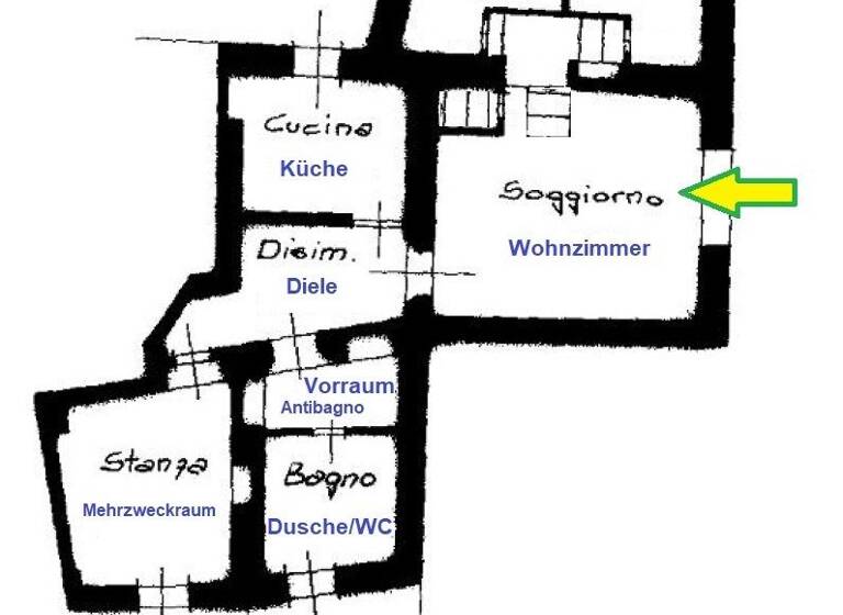 Haus zum Kauf 280.000 € 2 Zimmer 360 m² Canale di Tenno 