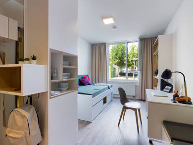 Wohnung zur Miete 628 € 1 Zimmer 25,2 m² 3. Geschoss frei ab 01.06.2025 Jochen-Klepper-Straße 1-7 Bornstedter Feld Potsdam 14469