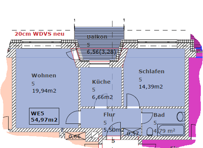 Wohnung zum Kauf als Kapitalanlage geeignet 360.000 € 2 Zimmer 55 m² Lohkoppelweg 1 Lokstedt Hamburg 22529
