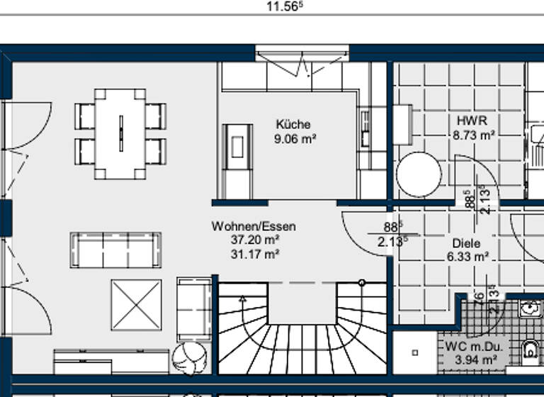 Doppelhaushälfte zum Kauf 695.000 € 4 Zimmer 140,5 m² 240 m² Grundstück Glashütte Norderstedt 22851