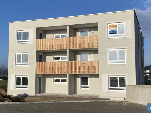 Wohnung zur Miete - Erstbezug 592 € 3 Zimmer 75,3 m² EG frei ab 01.12.2025 Brucknerstraße 12 Mühlheim am Inn 4961