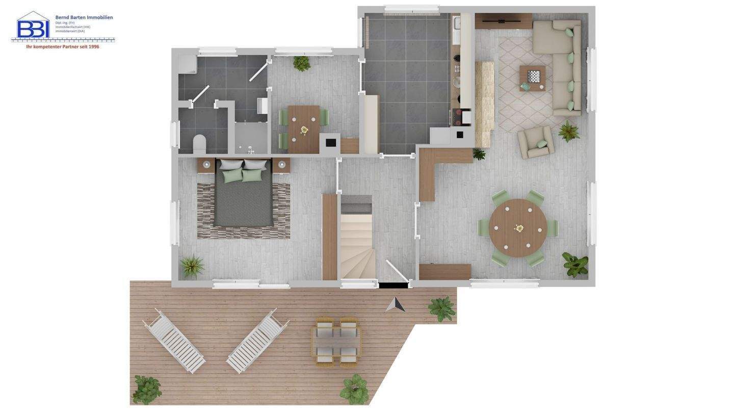 Immobilie in Waldkirch - Vor den Toren Freiburgs: Charmantes Einfamilienhaus mit Blick ins Grüne in Oberprechtal/ Elzach - Bild 1