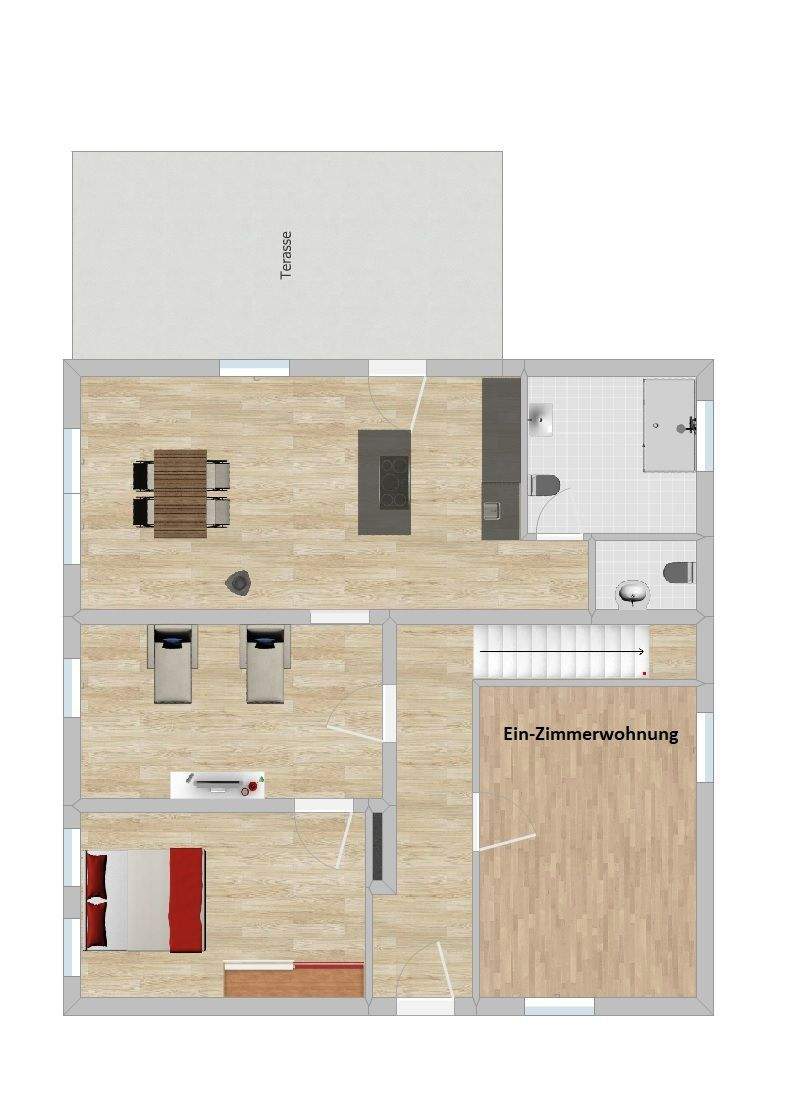 Immobilie in Winterlingen - Landhaus, Werkstatt  großes Grundstück Platz für Kinder, Tiere, Freizeit, Freiheit. - Bild 3