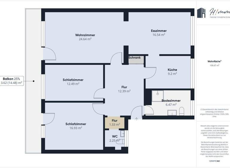 Wohnung zum Kauf 250.000 € 3,5 Zimmer 107 m² Oberlahnstein Lahnstein 56112