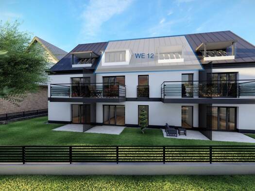 Wohnung zum Kauf provisionsfrei als Kapitalanlage geeignet 529.200 € 3 Zimmer 66,9 m² Inningen Inningen 86199