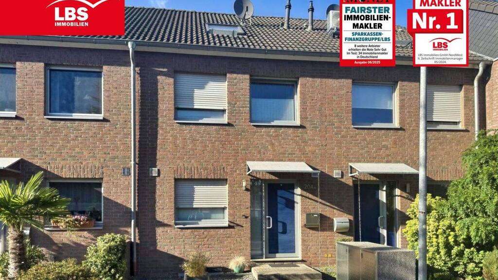 Reihenmittelhaus zum Kauf 360.000 € 4 Zimmer 109 m² 200 m² Grundstück Holt Mönchengladbach 41069