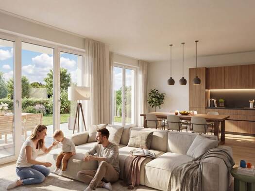 Wohnung zum Kauf - Neubau provisionsfrei 331.830 € 3 Zimmer 73,7 m² EG Sporckstraße 13 Hövelhof Hövelhof 33161