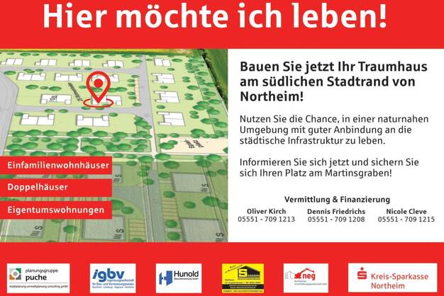 Grundstück zum Kauf provisionsfrei 99.015 € 483 m² Grundstück Northeim Northeim 37154