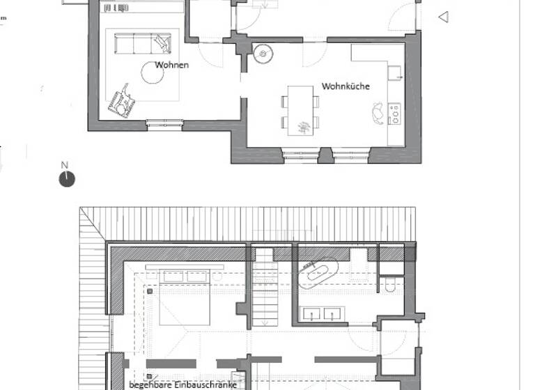 Maisonette zur Miete 2.090 € 4 Zimmer 137 m²<br/>Wohnfläche 1.<br/>Geschoss ab sofort<br/>Verfügbarkeit Wittelsbacherstraße Westenviertel Regensburg 93049