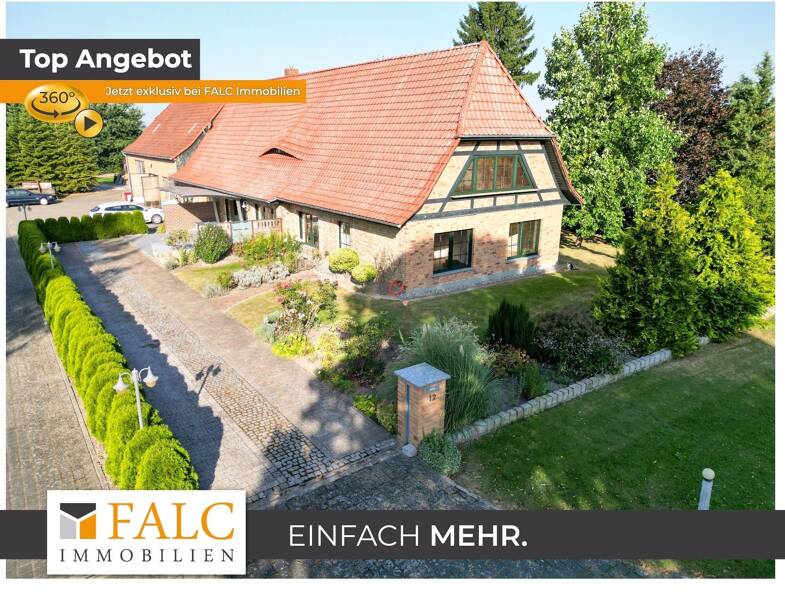Einfamilienhaus zum Kauf 490.000 € 4 Zimmer 130 m² 7.800 m² Grundstück Lindenstr 12 Teterow Sukow-Levitzow 17166