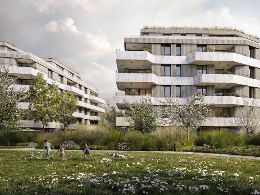 Wohnung zum Kauf - Neubau provisionsfrei 599.000 € 3 Zimmer 88 m² 1. Geschoss Herderstraße 4, 6, 8 West Rosenheim 83024
