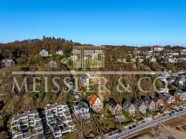 Einfamilienhaus zur Miete 3.350 € 4,5 Zimmer 148 m² 1.000 m² Grundstück Blankenese Hamburg 22587