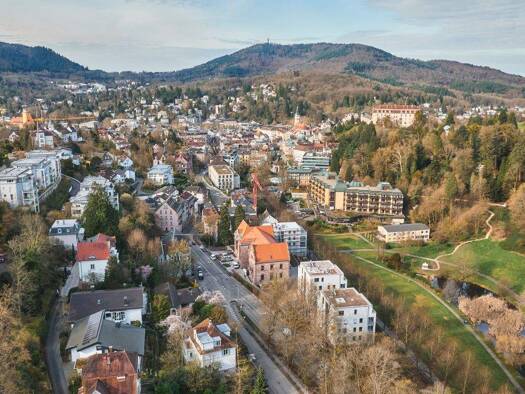 Wohnung zum Kauf provisionsfrei 626.900 € 3 Zimmer 90,1 m² 1. Geschoss Rotenbachtalstraße 33 Innenstadt Baden-Baden 76530