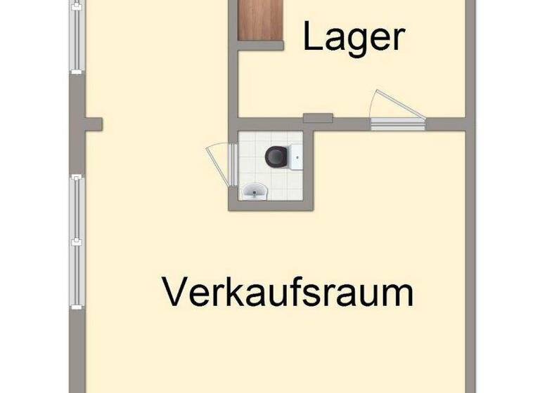 Laden zur Miete provisionsfrei 386 € 59,4 m² Verkaufsfläche Kreuzstraße 3 Döbeln 04720