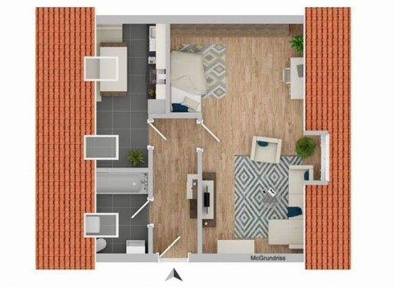 Studio zur Miete 286 € 1 Zimmer 52 m² frei ab sofort Gneisenaustr. 3 Schildau Belgern-Schildau 04889
