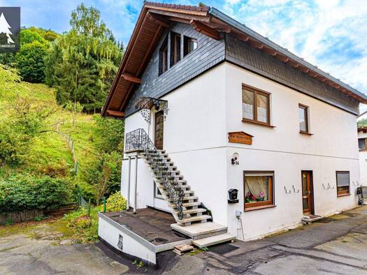 Mehrfamilienhaus zum Kauf 129.000 € 8 Zimmer 200 m² 5.300 m² Grundstück Silberbach 36 Walkenried 37445