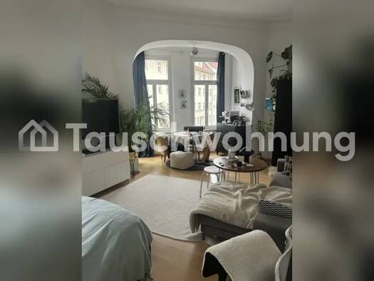 Studio zur Miete Tauschwohnung 380 € 1 Zimmer 44 m² 1. Geschoss Südvorstadt Leipzig 04275