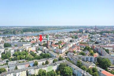 Wohnung zum Kauf 199.900 € 2 Zimmer 42,1 m² 1. Geschoss Margaretenstraße 4 Kröpeliner-Tor-Vorstadt Rostock 18057