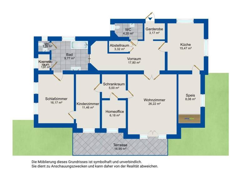 Wohnung zum Kauf 998.000 € 3 Zimmer 129,1 m² Gießhübl 2372
