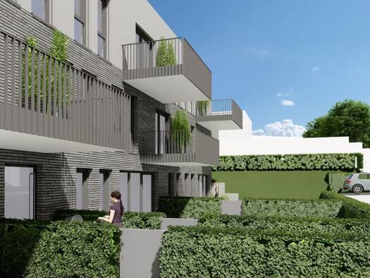 Wohnung zur Miete - Erstbezug 1.195 € 2 Zimmer 66,6 m² EG Schlebusch Leverkusen 51375