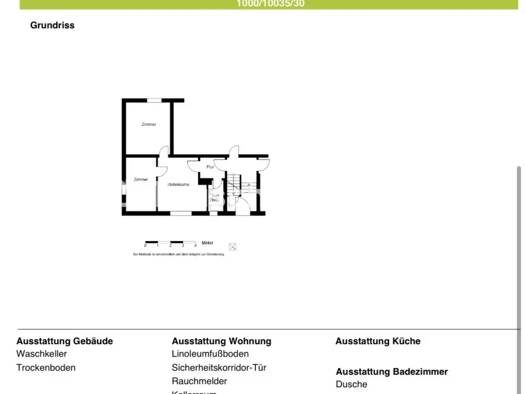 Wohnung zur Miete Tauschwohnung 250 € 2,5 Zimmer 42 m² Innenstadt Mitte 33607