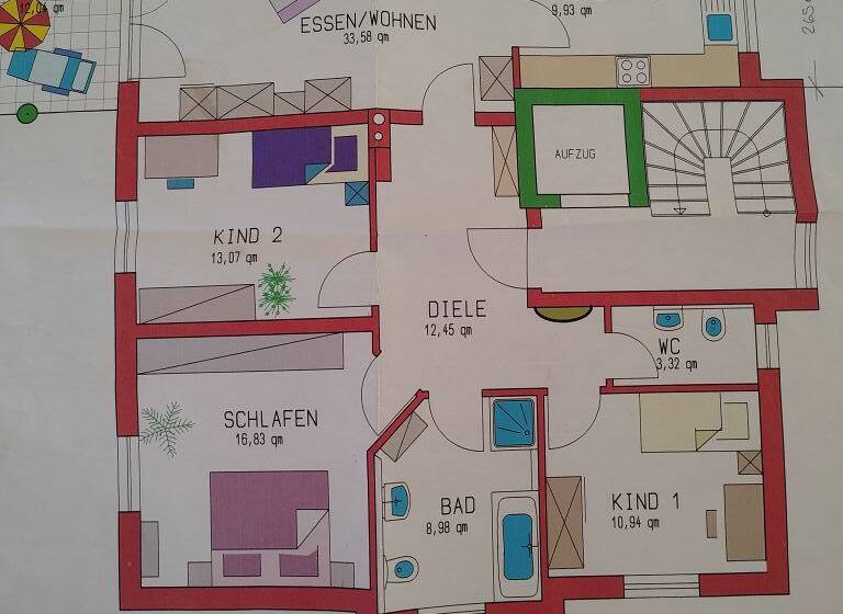 Wohnung zum Kauf provisionsfrei 495.000 € 4,5 Zimmer 120 m² Geschoss 1/2 Heining Passau 94036