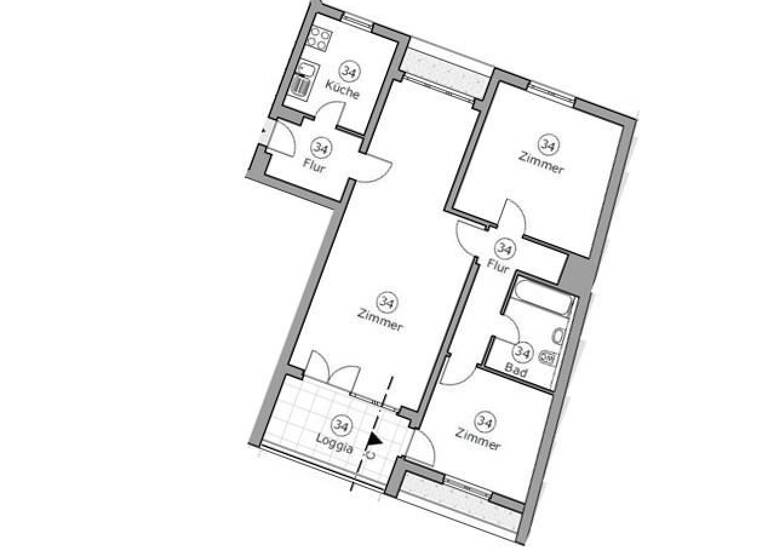 Wohnung zum Kauf provisionsfrei 459.000 € 3 Zimmer 82,4 m²<br/>Wohnfläche 1.<br/>Geschoss Karl-Stieler-Str 19 Steglitz Berlin / Steglitz 12167