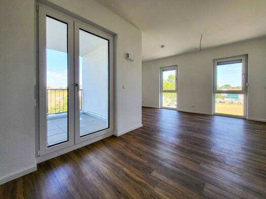 Wohnung zur Miete - Erstbezug nur mit Wohnberechtigungsschein 548 € 3 Zimmer 84,4 m² 2. Geschoss frei ab sofort Am Künstlerbogen 7 Plaußig-Portitz Leipzig 04349